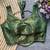 Dark green jacquard blouse for women festive saree blouse