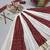 NAVRATRI WEAR WHITE-MULTI COLOR COTTON SOLID PRINT WORK LEHENGA CHOLI FREE SIZE FULL STITCHED.