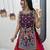 NAVRATRI WEAR PINK-ORANGE COLOR VICHITRA SILK SOLI LEHENGA CHOLI FREE SIZE FULL-STITCHED.