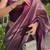 Rani color art silk blend sarees with blouse