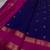 Blue Pink color art silk blend sarees with blouse