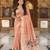 soft pure muga cotton  saree with meenakari  weaving  motifs and contrast blouse