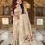 soft pure muga cotton  saree with meenakari  weaving  motifs and contrast blouse