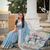 soft pure muga cotton  saree with meenakari  weaving  motifs and contrast blouse