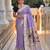 soft pure muga cotton  saree with meenakari  weaving  motifs and contrast blouse