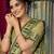 Olive modal worli work with pumpum casual wear saree