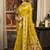 Golden super kota zari boder festival wear saree