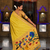 Yellow faux banarasi silk saree with paithani rich weaved pallu and blouse