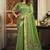 Green cotton zari border casual wear saree
