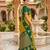 Lemon yellow soft silk blend saree with zari weaving meenakari design