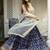 blue art silk printed lehenga choli