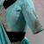 sky blue georgette embroidered lehenga choli