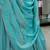 sky blue georgette embroidered lehenga choli