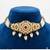Indian bollywood gold plated kundan choker bridal necklace earrings jewelry set