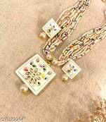 Indian bollywood gold plated kundan choker bridal necklace earrings jewelry set