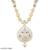Indian bollywood gold plated kundan choker bridal necklace earrings jewelry set