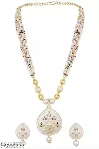 Indian bollywood gold plated kundan choker bridal necklace earrings jewelry set