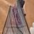 Wine checked silk blend regular saree with blouse