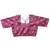 Dark pink ethnic motifs silk blend ready to wear saree with blouse