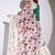 Multicolor checked satin satin regular saree with blouse