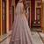 lavender net embroidered lehenga choli