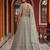 sea green net embroidered lehenga choli
