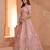 Premium Pink Banarasi Bridal Lehenga with Soft Pastel Tones
