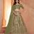 Classic Rani Silk Bridal Lehenga with Floral Zari Embroidery