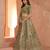 Classic Rani Silk Bridal Lehenga with Floral Zari Embroidery