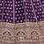 Elegant Purple Bridal Lehenga with Double Dupatta Styling