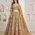 Royal Antique Gold Bridal Lehenga Choli