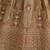 Royal Antique Gold Bridal Lehenga Choli