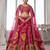 Rani Bridal Lehenga Choli with Intricate Heritage Embroidery