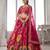 Rani Bridal Lehenga Choli with Intricate Heritage Embroidery