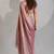 Pink cut dana sequin embroidered work two tone silk saree