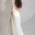 White cut dana sequin embroidered work two tone silk saree