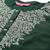 Plus size floral embroidered chanderi silk kurta with trousers & dupatta
