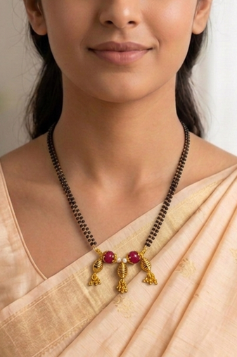 Beaded mangalsutra