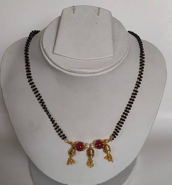 Beaded mangalsutra 2