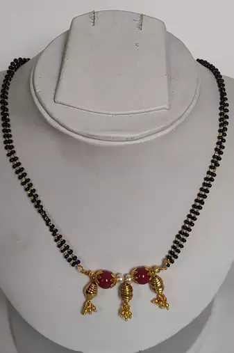 Beaded mangalsutra