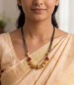 Beaded mangalsutra