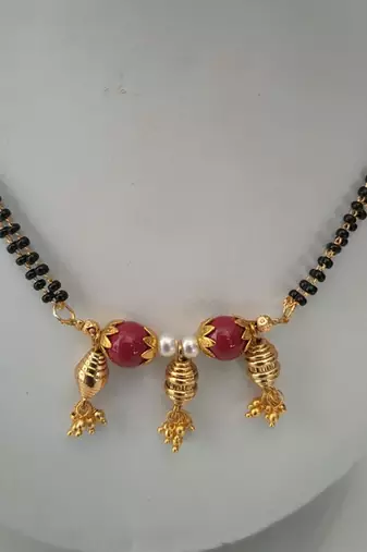 Beaded mangalsutra