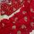 Red Color Hand And Sequince Work Satin Saree