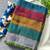 Multicolor traditional khadi cotton casual wear saree