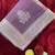 Lavender Color  embroidery And sequins Work Silk Blend Saree