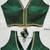 Green silk blouse for women fancy saree blouse