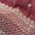 Peach Color  embroidery And sequins Work Silk Blend Saree