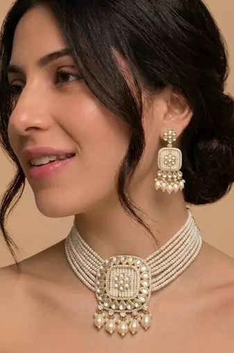 Ivory pearl bridal ensemble