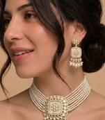 Ivory pearl bridal ensemble