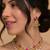 Pink lotus bridal set